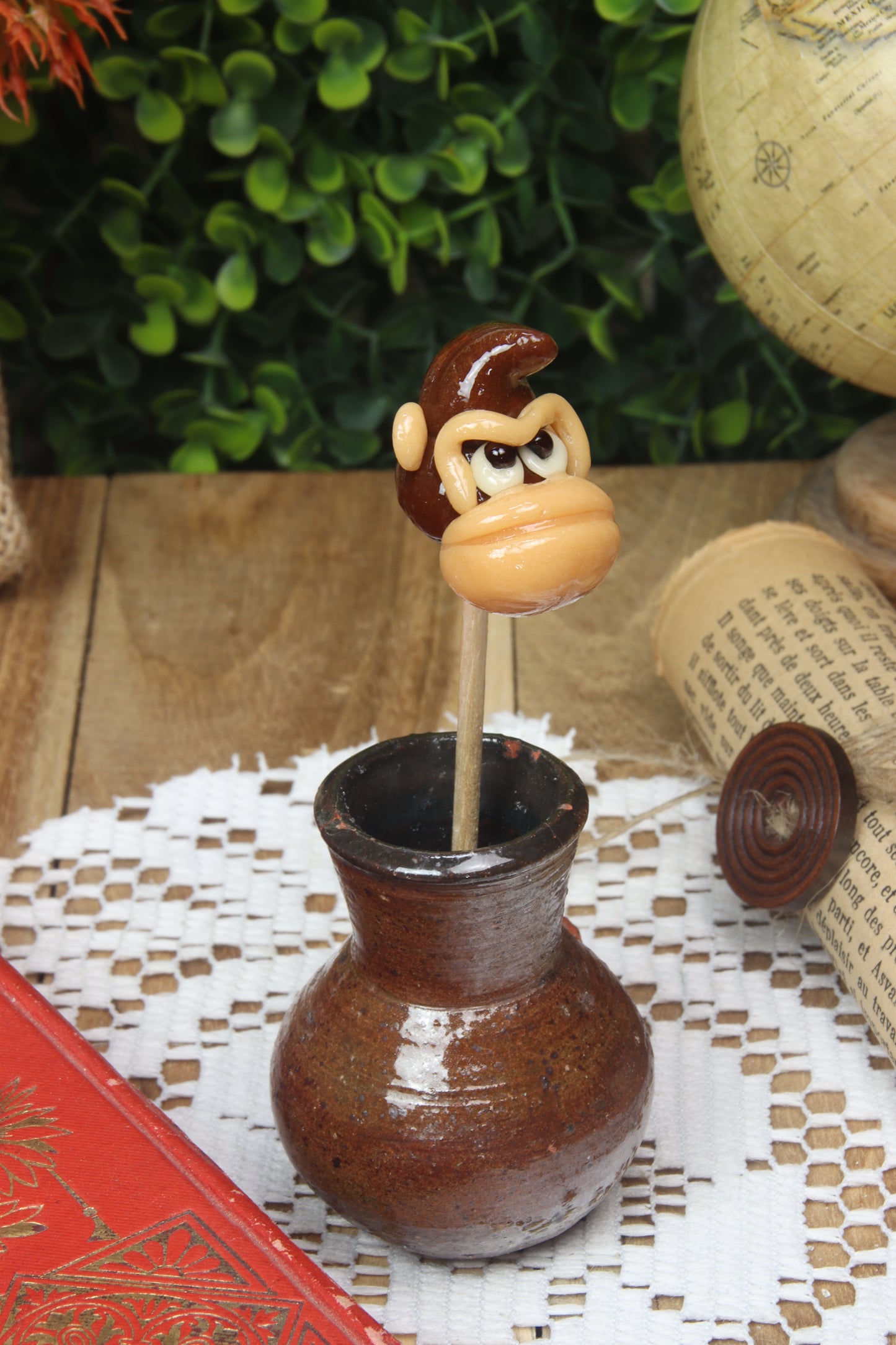 Sucette Artisanale Donkey Kong Cacao