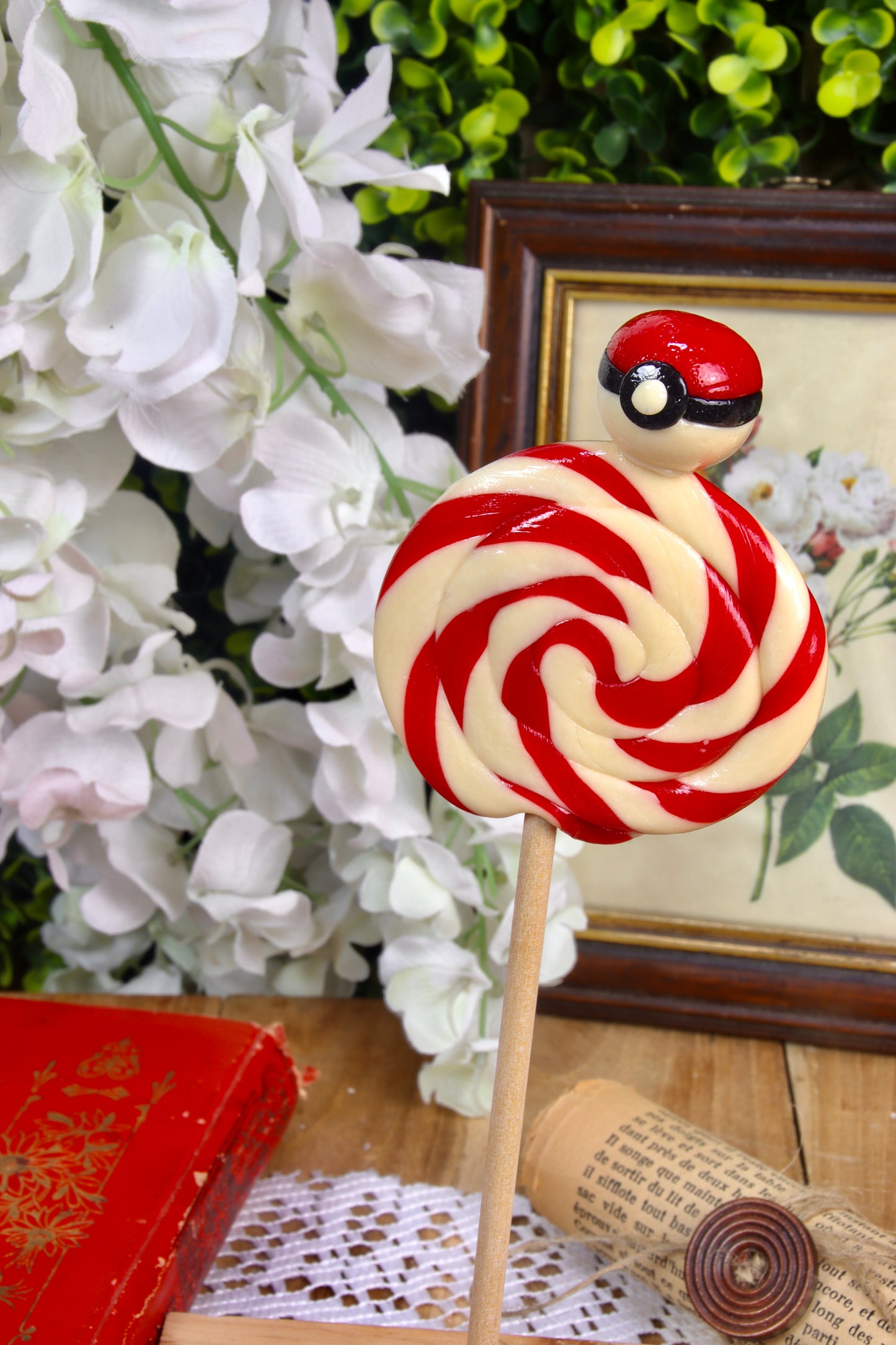 Sucette pokéball foraine
