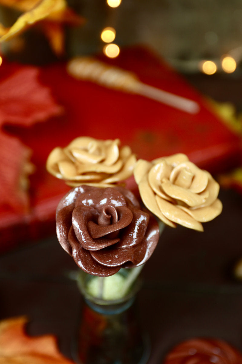Sucette Fleur Cacao