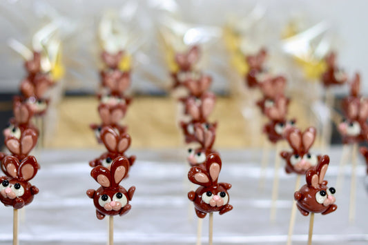 Sucettes lapin artisanales : nos parfums de saison et options sur commande