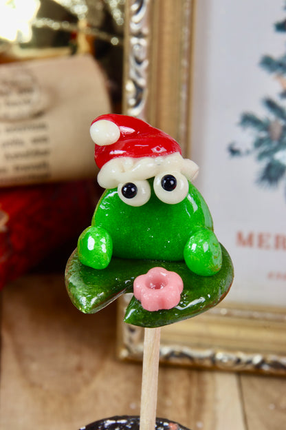 Sucette Grenouille Noël