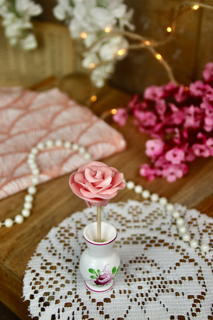 Sucette fleur Fraise