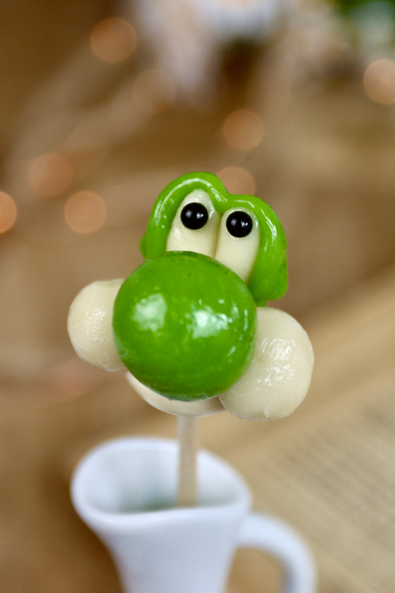 Sucette Dinosaure Pomme-Vanille