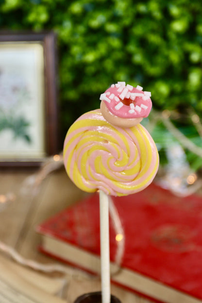 Sucette Donut's Banane-Fraise