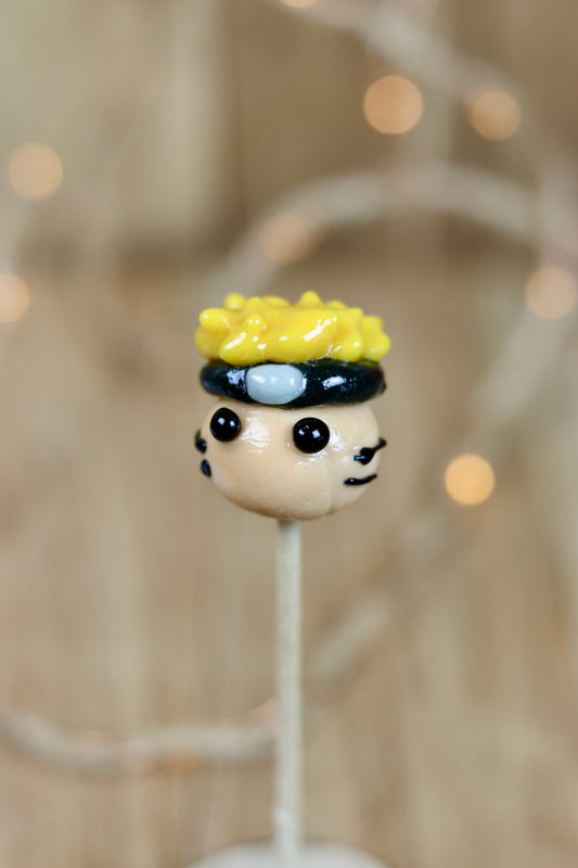 Sucette sculptée en forme de Naruto à l'ananas et au cola
