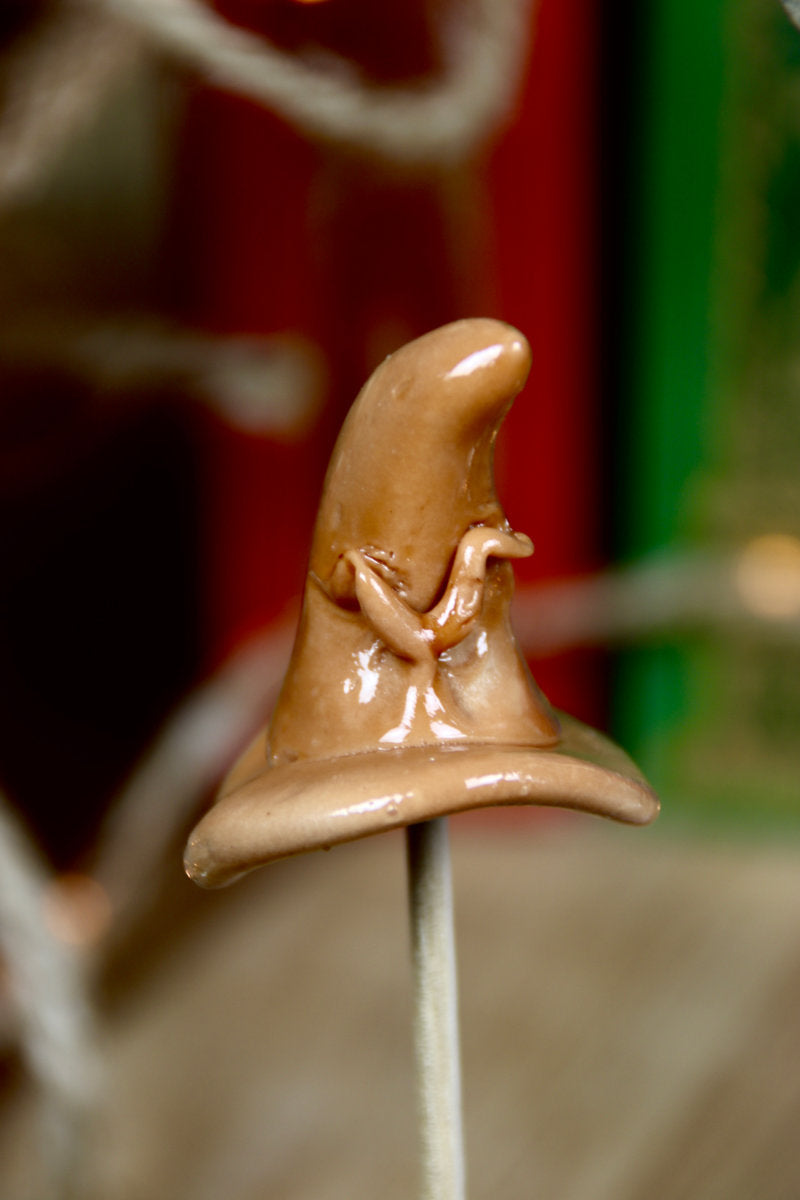 Sucette sculptée cola en forme de chapeau magique 