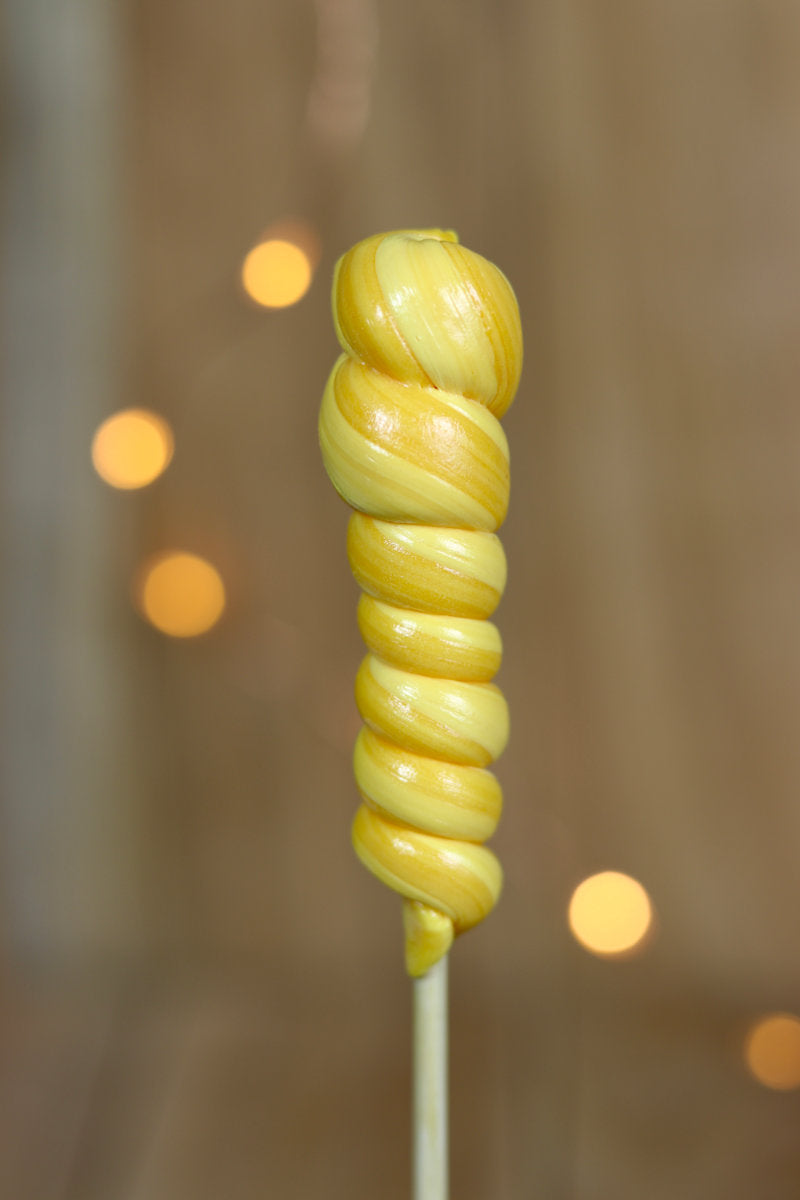 Sucette artisanale ananas fabriqué en Bourgogne