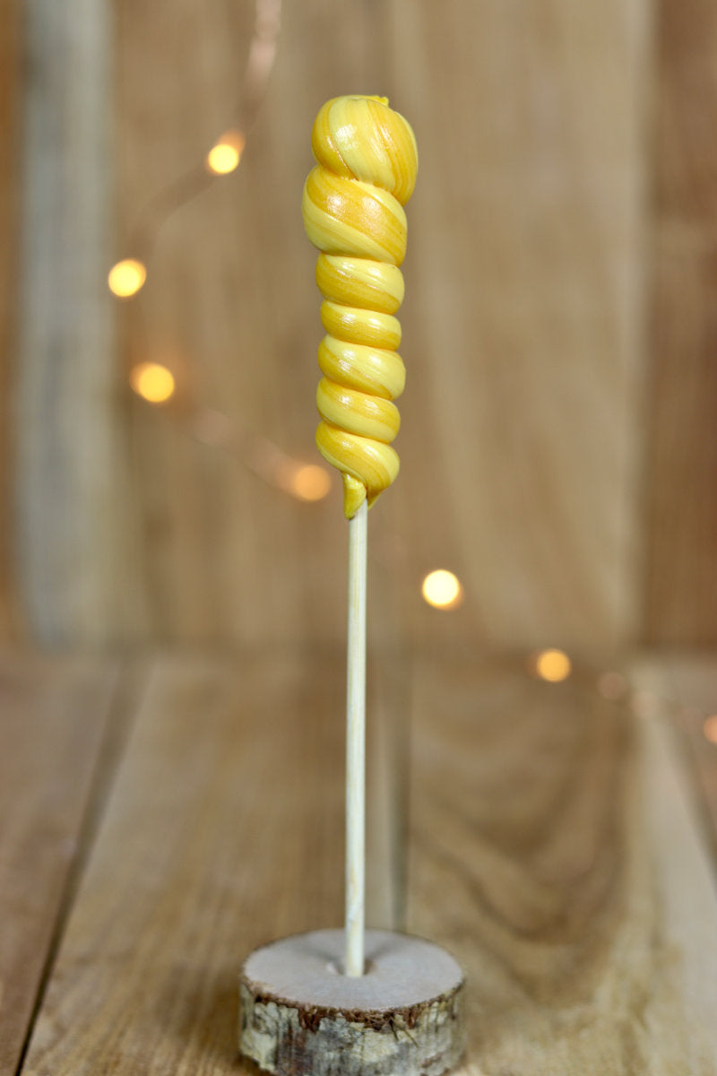 Sucette artisanale ananas fabriqué en Bourgogne