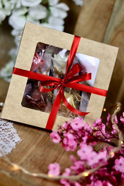 coffret de sucette en forme de fleur à offrir