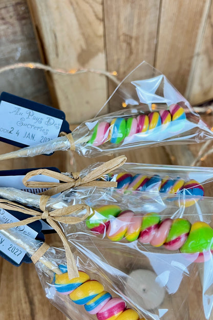 Sucette Torsade Arc-en-Ciel Multifruit